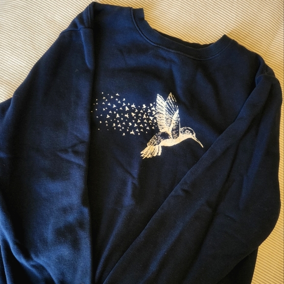Vintage Mountain Warehouse Hummingbird Sweatshirt - Picture 5 of 8